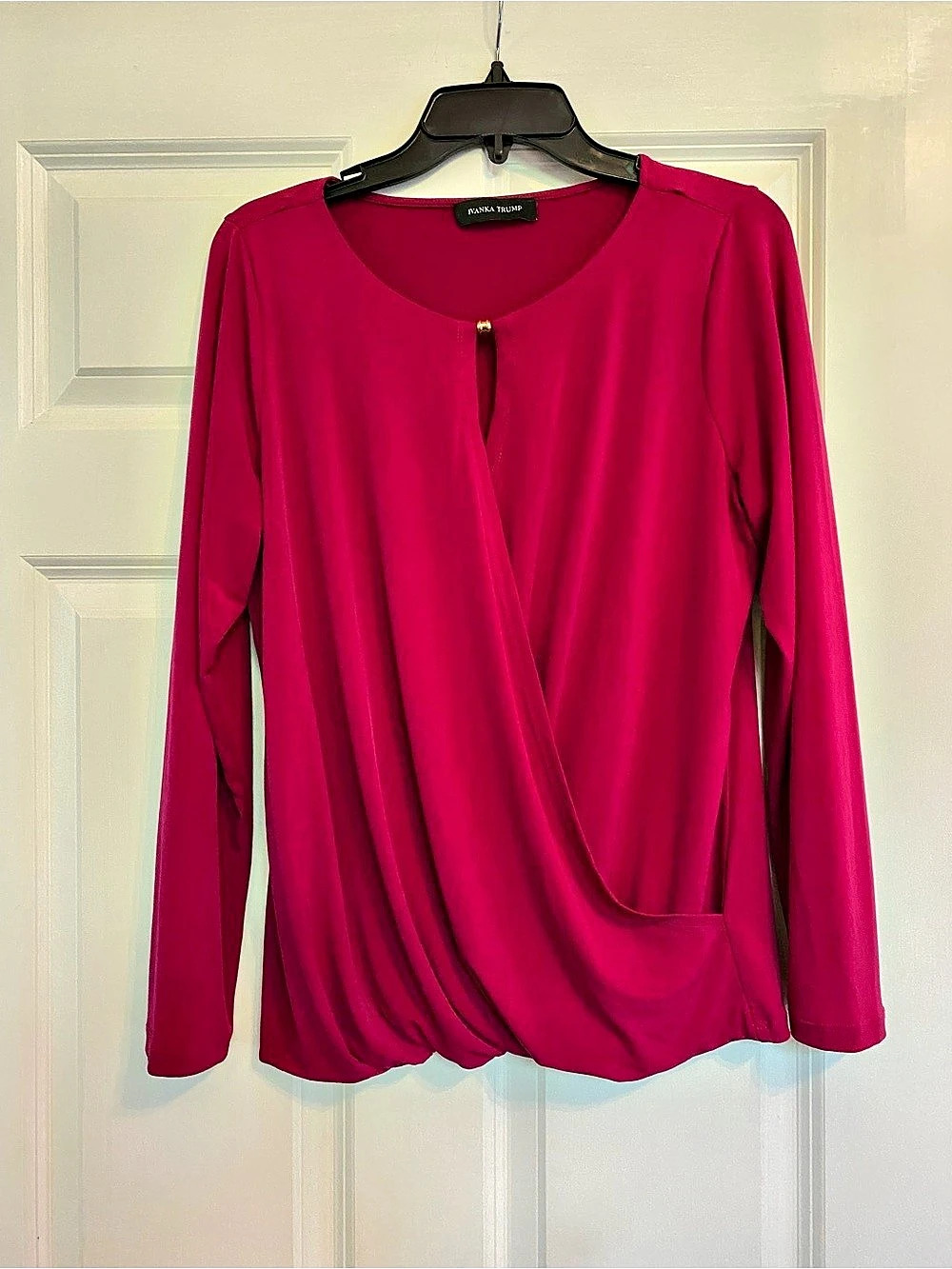 Ivanka Trump Long Sleeve Blouse in Pink Like New